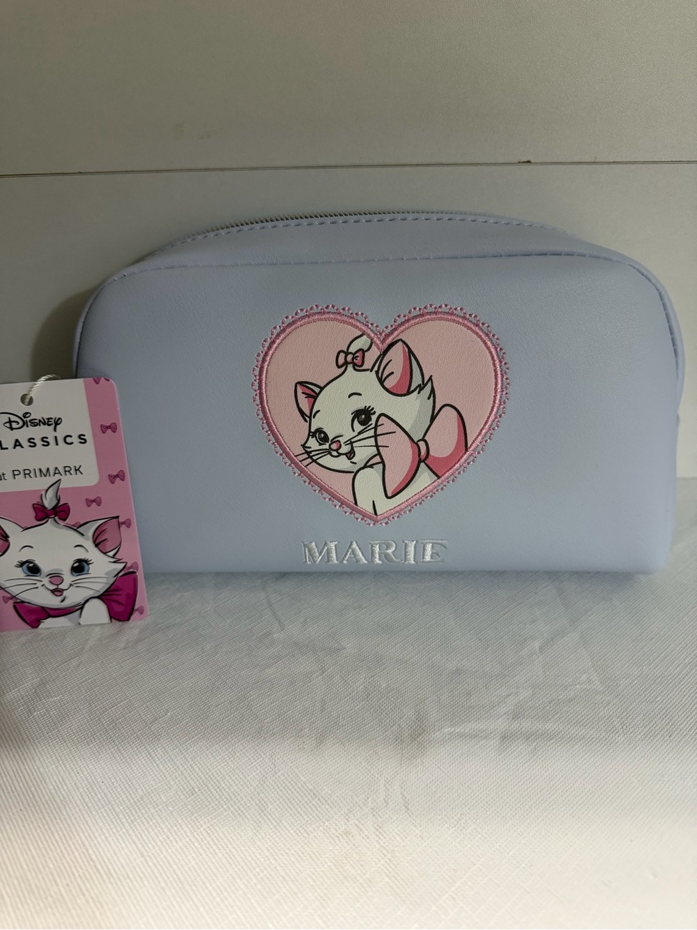 Disney Marie Lavender and Pink Makeup Pouch